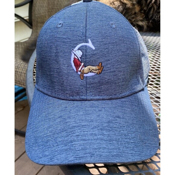 Pinehurst The Cradle Ahead Golf Cap Hat Blue One Size Strapback Mid Fit - Picture 1 of 8